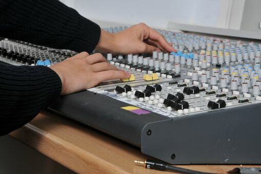 Unsere Technik in der Aula Unsere Technik in der Aula